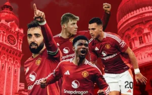 Đội hình ra sân của Manchester United trong trận đấu này